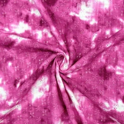 Tie-Dye Floral Embroidered Double Gauze Fabric -Ernst Fabric Store ACDBF11D 4271 48DA AD4D 260FA66E5AFC