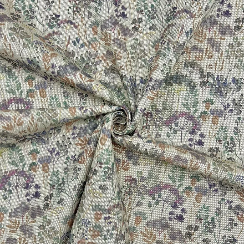 Vintage Gardens Digital Linen Look Polycotton Fabric 6 Vintage Gardens Digital Linen Look Polycotton Fabric - Image 6