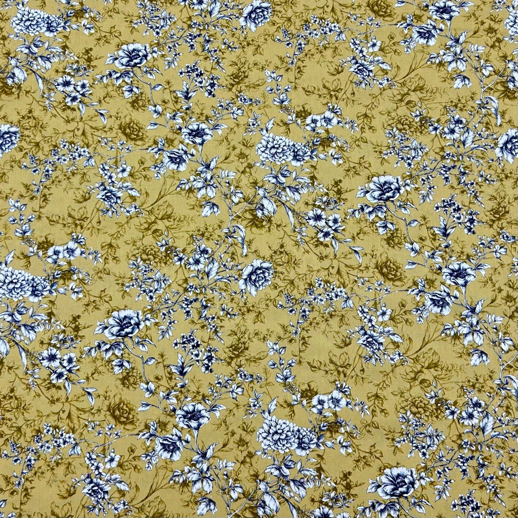 Graceful Meadow Rose & Hubble Cotton Poplin Fabric 5 Graceful Meadow Rose & Hubble Cotton Poplin Fabric - Image 5