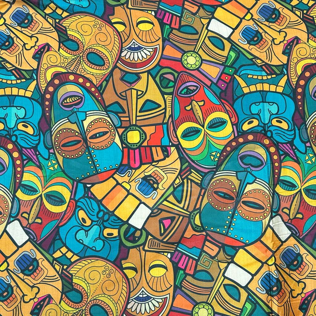 Cultural Canvas Faux Silk Fabric 1 Cultural Canvas Faux Silk Fabric