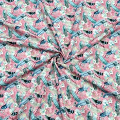 Feathers And Flowers Rose & Hubble Cotton Poplin Fabric -Ernst Fabric Store AF143F58 D375 40CD B19E C4DCE916D5E7