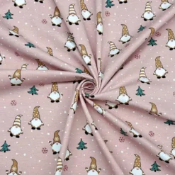 Christmas Gnomes Cotton Jersey Fabric -Ernst Fabric Store B253463B 07D0 43BF BE54 73915B761D80