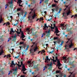 Floral Waves Viscose Poplin Fabric 12 Floral Waves Viscose Poplin Fabric -Ernst Fabric Store B44253FC 7012 4BE3 89EF 335B7BA2E1A1