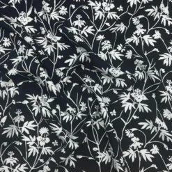 Busy Flower Vines Viscose Challis Fabric -Ernst Fabric Store B451C6EA 1256 4948 B7AA EBE6DC8B588B