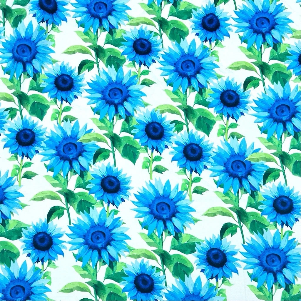 Sunny Bloom Viscose Challis Fabric 5 Sunny Bloom Viscose Challis Fabric - Image 5