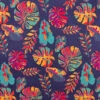 Dark Tropics Rose & Hubble Cotton Poplin Fabric