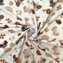 Butterflies And Flowers Cotton Jersey Fabric -Ernst Fabric Store B5C95D7E E52B 4B5A B062 E89C0DD3891D