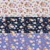 Simple Flower Bunches Organic Cotton Jersey Fabric