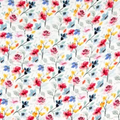Colourful Blooms Double Gauze Fabric -Ernst Fabric Store B7122481 1B23 4E08 AE6D 0768FB816863