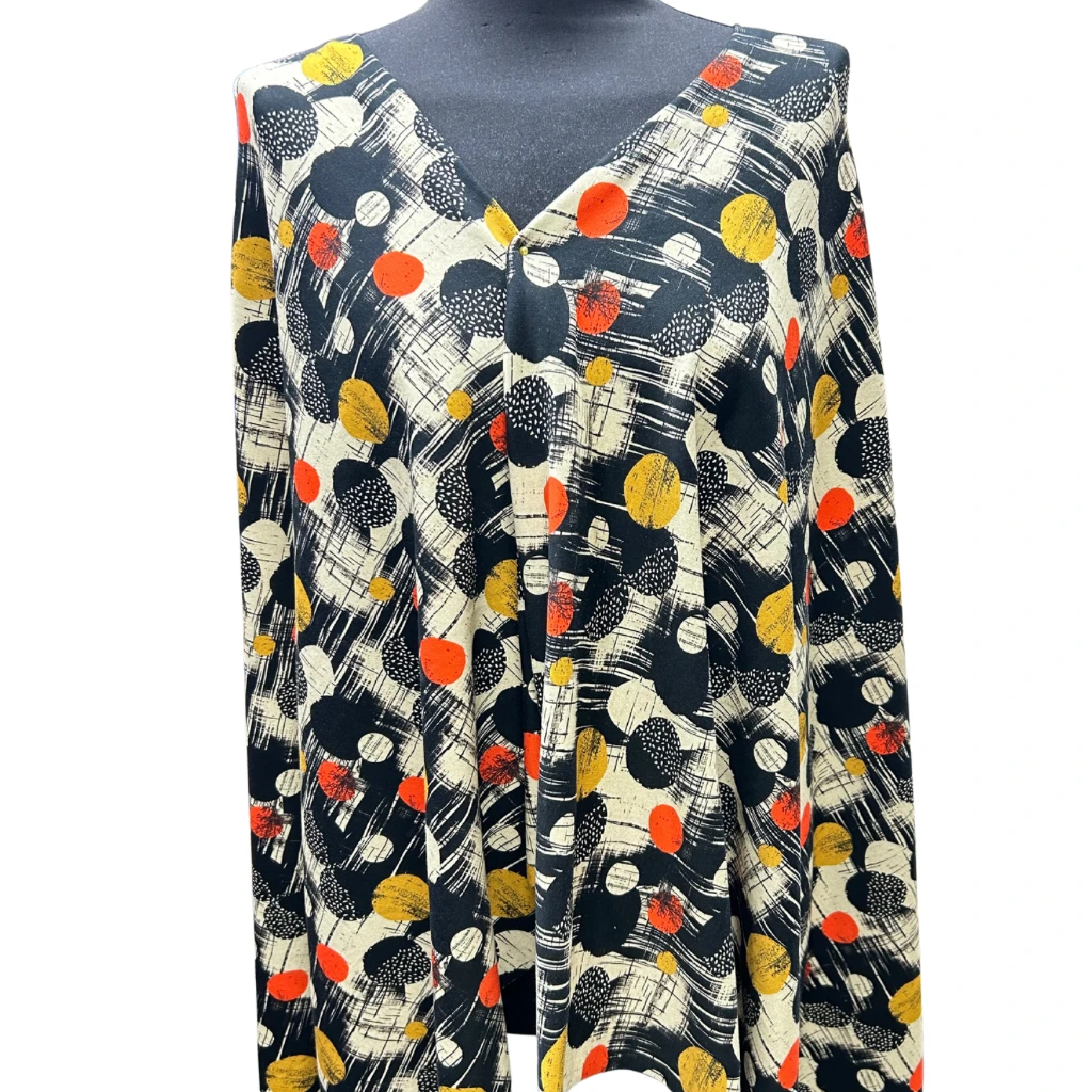 Retro Rounds French Terry Fabric 4 Retro Rounds French Terry Fabric - Image 4