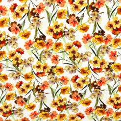 Bright Florals Cotton Jersey Fabric -Ernst Fabric Store B884AC8D BDA0 4155 9B4C 8A7D33434A4A