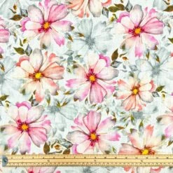 Pink And Grey Linen Blend Fabric -Ernst Fabric Store B8FED88B A8B1 45AD AF4C 6542CDDF4383