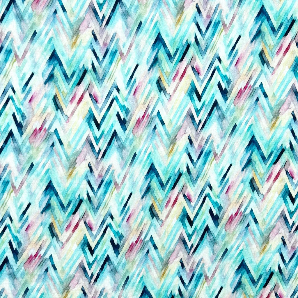 Vibrant Zigzags Double Gauze Fabric 5 Vibrant Zigzags Double Gauze Fabric - Image 5