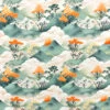 Mountain Fog Rose & Hubble Cotton Poplin Fabric