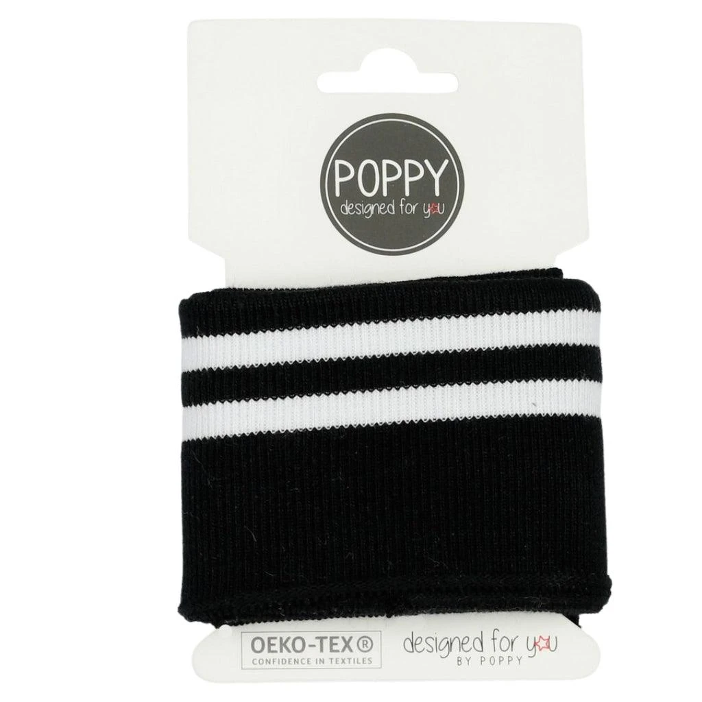 Striped Ribbed Cuffs - 135cm 3 Striped Ribbed Cuffs - 135cm - Image 3