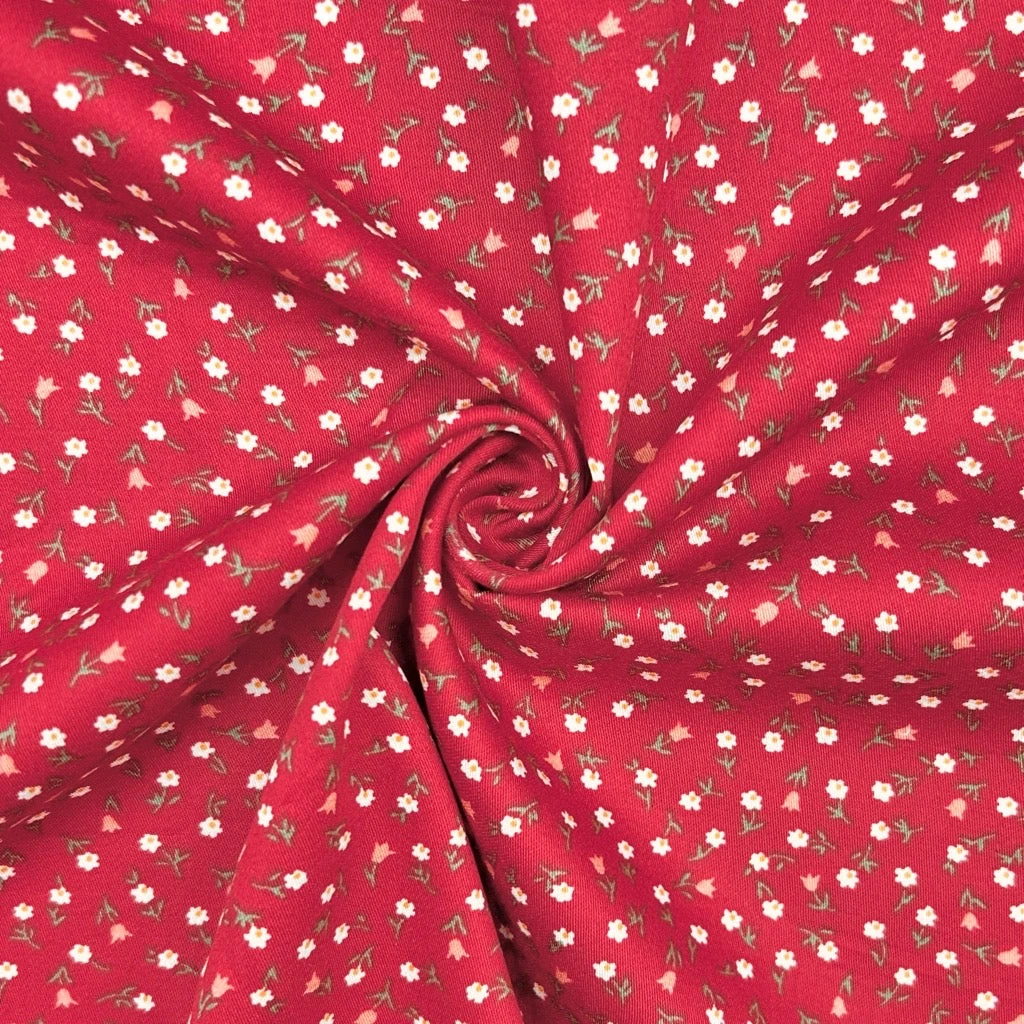 Tiny Garden Cotton Sateen Fabric 4 Tiny Garden Cotton Sateen Fabric - Image 4