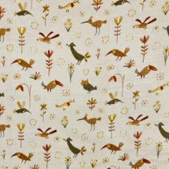 Birdsong Blossom Flat Double Gauze Fabric -Ernst Fabric Store C4EDF237 209F 4AFF 93CE 64C08DBC070B