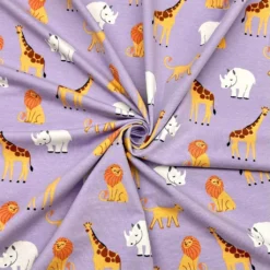 Jungle Animals Cotton Jersey Fabric -Ernst Fabric Store C5A544FA 0151 4177 8AAD 6A83075CF8EA