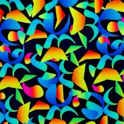 Cosmic Canvas Active Wear Jersey Fabric