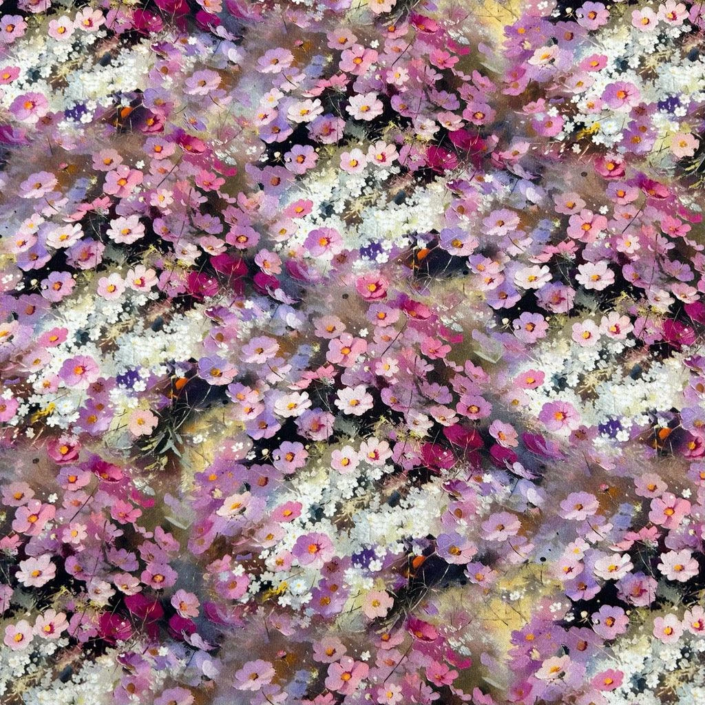 Elegant Gardens Viscose Twill Fabric 3 Elegant Gardens Viscose Twill Fabric - Image 3