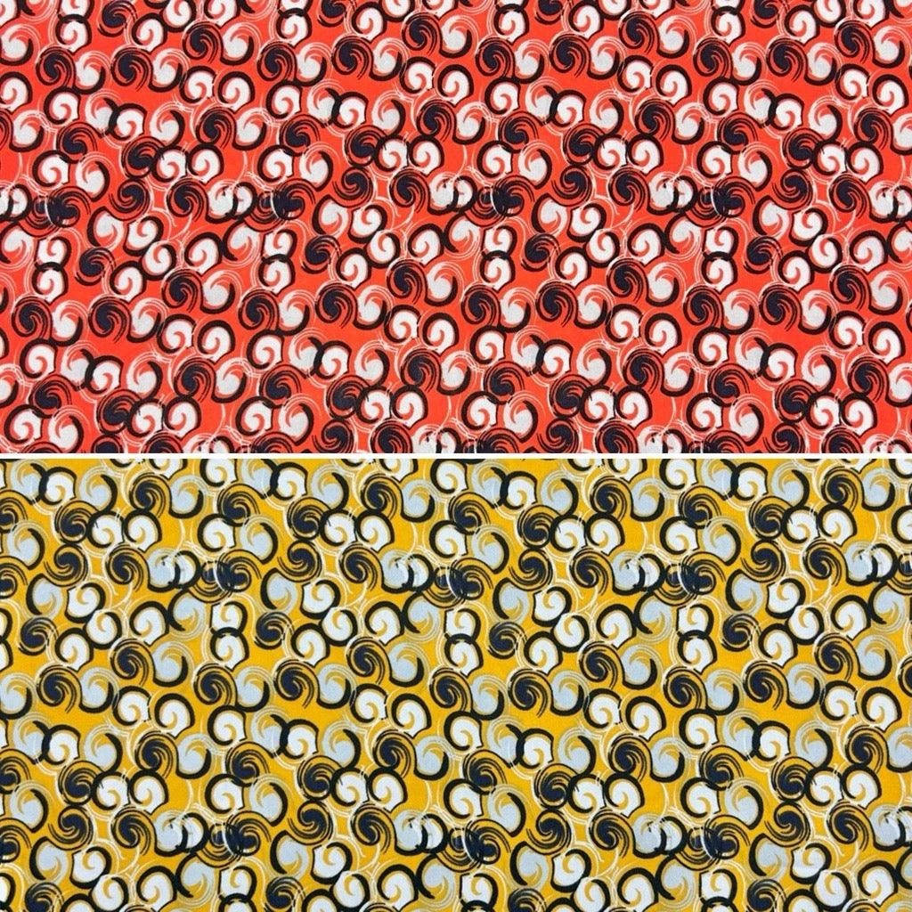 All Over Swirls Crepe Fabric 1 All Over Swirls Crepe Fabric