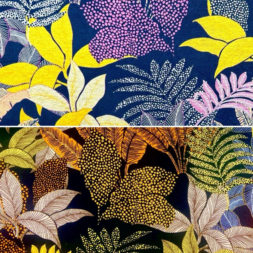 Autumn Bouquet Digital Modal-Touch Jersey Fabric 1 Autumn Bouquet Digital Modal-Touch Jersey Fabric