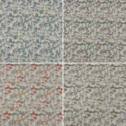 Vintage Gardens Digital Linen Look Polycotton Fabric