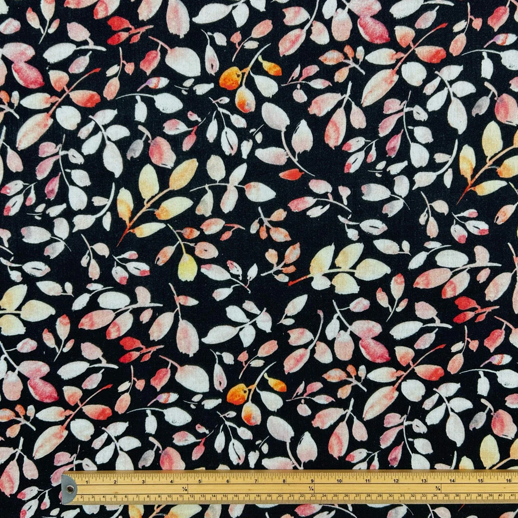 Leafy Oasis Double Gauze Fabric 2 Leafy Oasis Double Gauze Fabric - Image 2