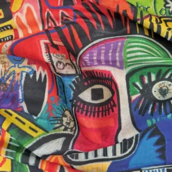 Urban Faces Faux Silk Fabric -Ernst Fabric Store D0CF46A8 27A1 48DF 80EF 4D61C241AB37