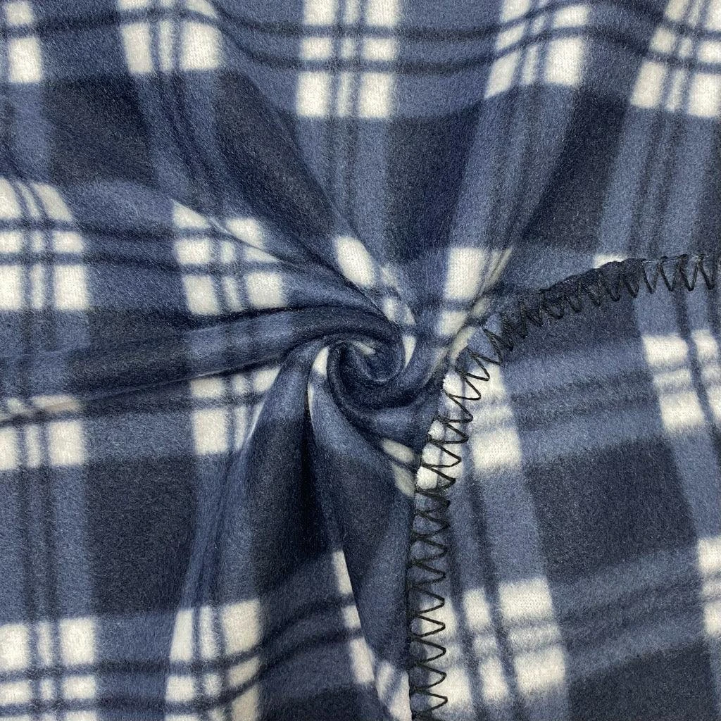 Checkered Fleece Blanket 6 Checkered Fleece Blanket - Image 6