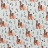 Deer Dance Cotton Poplin Fabric