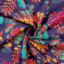 Dark Tropics Rose & Hubble Cotton Poplin Fabric -Ernst Fabric Store D5875A3C 5D0D 4024 BE52 474F2A9B61F0