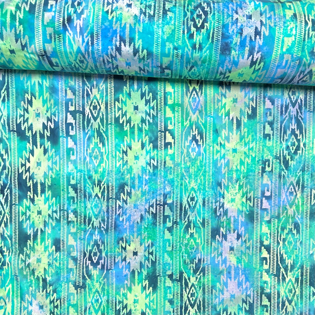 Tidal Flow Cotton Batik Fabric 5 Tidal Flow Cotton Batik Fabric - Image 5