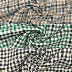 1 Small Checkered Suiting Fabric