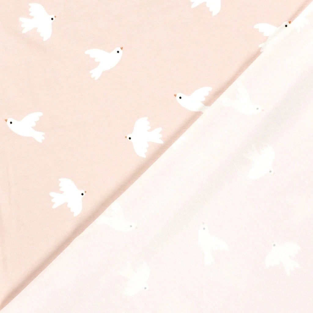 Soft Wings Cotton Jersey Fabric 4 Soft Wings Cotton Jersey Fabric - Image 4