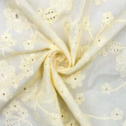 Floral Perfection Embroidered Cotton Fabric 32 Floral Perfection Embroidered Cotton Fabric -Ernst Fabric Store DD435001 B56D 48B2 AADE 916A89331820