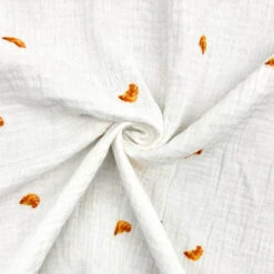 Croissants Double Gauze Fabric -Ernst Fabric Store DFEC7B3C 0526 42C9 B562 82A5FB5C7853
