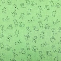Small Animals Double Gauze Fabric -Ernst Fabric Store E194221C 6046 4382 A444 513C64998A29