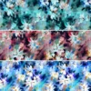 Floral Waves Viscose Poplin Fabric