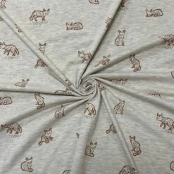 Foxes Melange Cotton Jersey Fabric 15 Foxes Melange Cotton Jersey Fabric -Ernst Fabric Store E39E525E 3A99 4529 9FBD 51E6778D9B4D