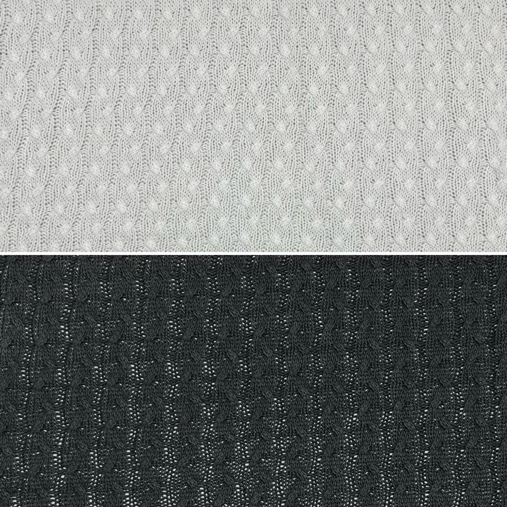 Cable Sweater Knit Fabric 1 Cable Sweater Knit Fabric