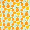 Orange Vine Double Gauze Fabric