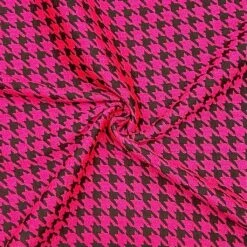 Hot Pink And Black Houndstooth Coating Fabric 5 Hot Pink And Black Houndstooth Coating Fabric -Ernst Fabric Store E7339BA9 91D6 490D 9C72 92F23D8DDCFD