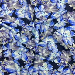 Midnight Floral Viscose Challis Fabric 9 Midnight Floral Viscose Challis Fabric -Ernst Fabric Store E9378E5C 5392 405A 90B4 8C4EE10A59E7