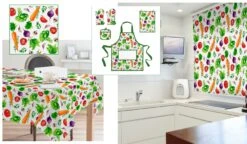 Vegetables Print Water Resistant Fabric 7 Vegetables Print Water Resistant Fabric -Ernst Fabric Store EF124D9E 074C 4359 8F09 A82BD91F1855