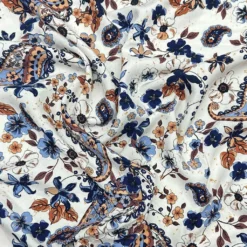 Flowers And Paisleys Viscose Lawn Fabric -Ernst Fabric Store F34BB9BF ECB1 4E77 A942 C0C00D62466B