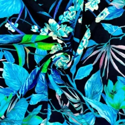 Floral Escape Viscose Challis Fabric -Ernst Fabric Store F6B7D4C4 372E 4ED5 AA93 04165DC32D40