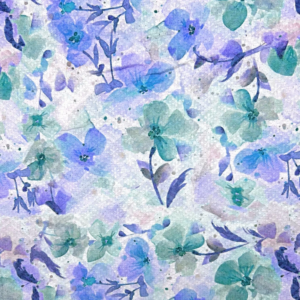 Vibrant Blooms Digital Embroidered Polycotton Fabric 5 Vibrant Blooms Digital Embroidered Polycotton Fabric - Image 5