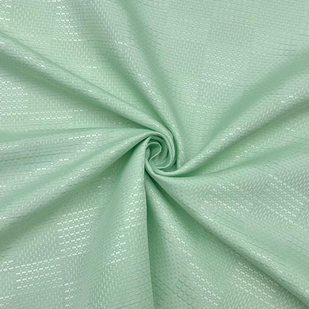 1 Textured Squares Extra Wide Curtain Fabric 6 1 Textured Squares Extra Wide Curtain Fabric - Image 6