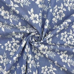 Spring Flowers Chambray Denim Fabric -Ernst Fabric Store F9191885 9D89 4AFA 8050 0DC8871AFA13